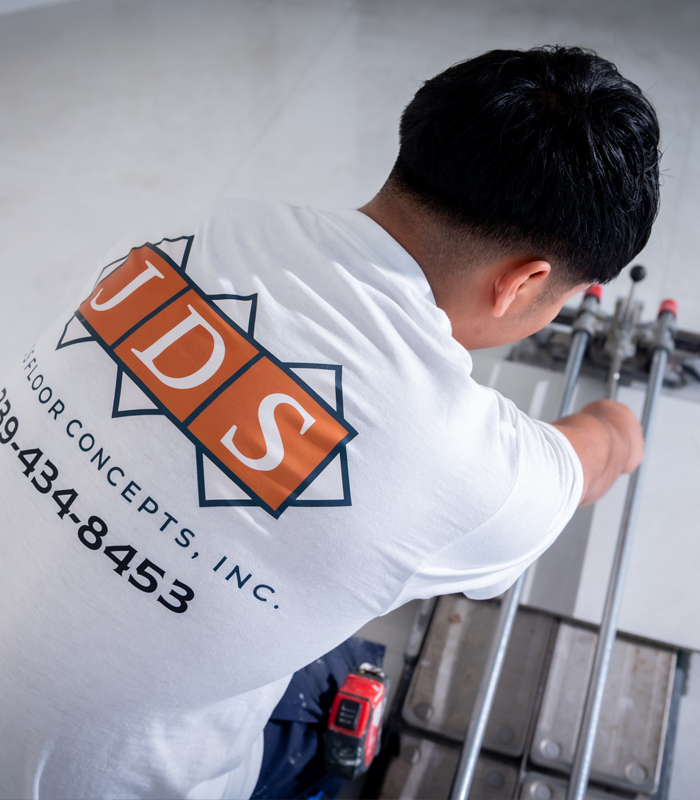 Professional Tile Cutting and Installation | JDS Floor Concepts - Craftsmen of Visionary Tile & Flooring Possibilities in Southwest Florida